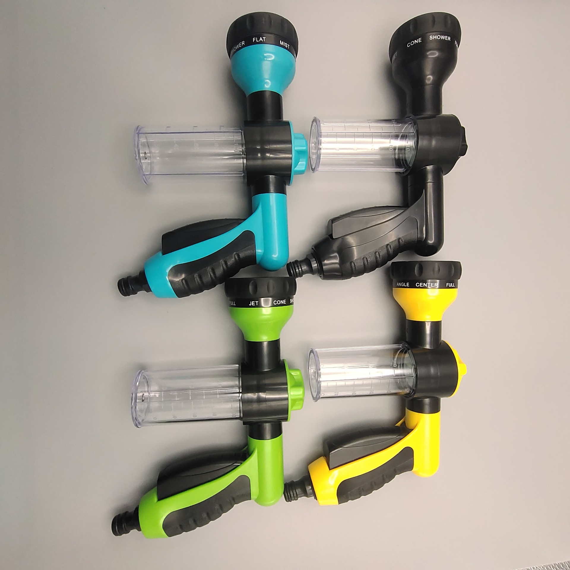 New foam water gun car wash water gun car washer 8 function foam water gun gardening watering pet shower