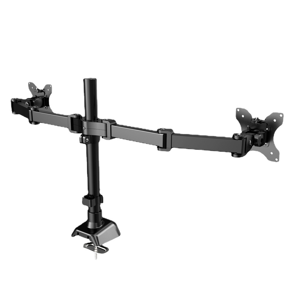 Desktop computer monitor stand, height adjustable arms Amazon best-selling style