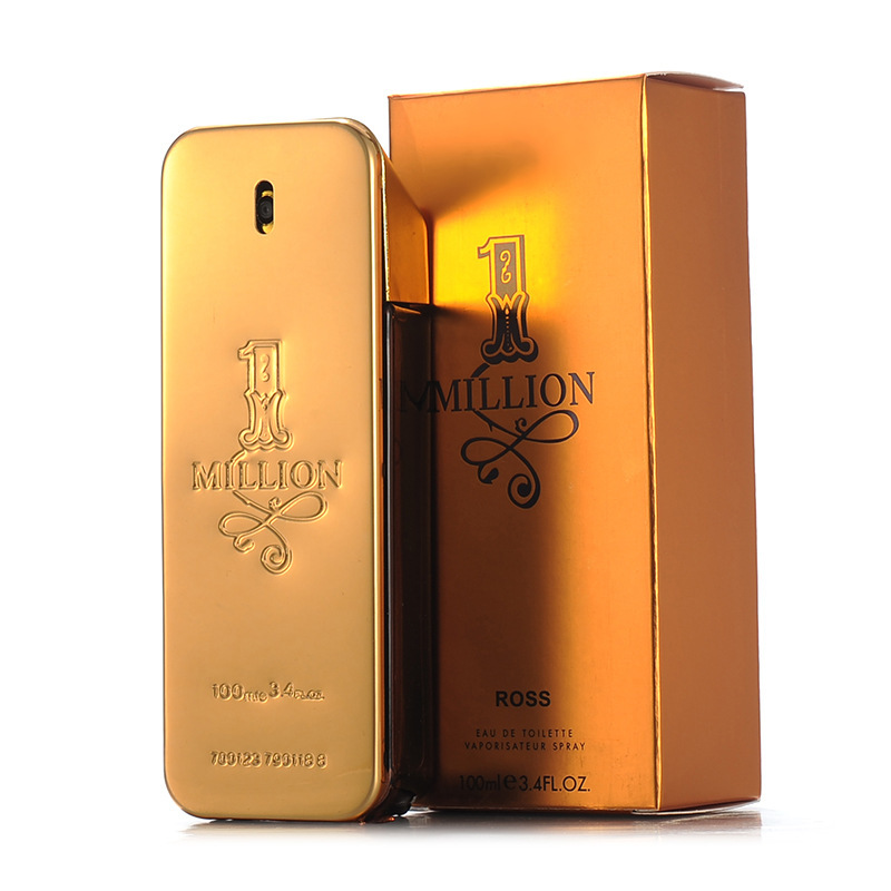 Foreign trade cross-border men's perfume English million gold brick perfume lasting fragrance tree wood fragrance 100ml a generation of hair