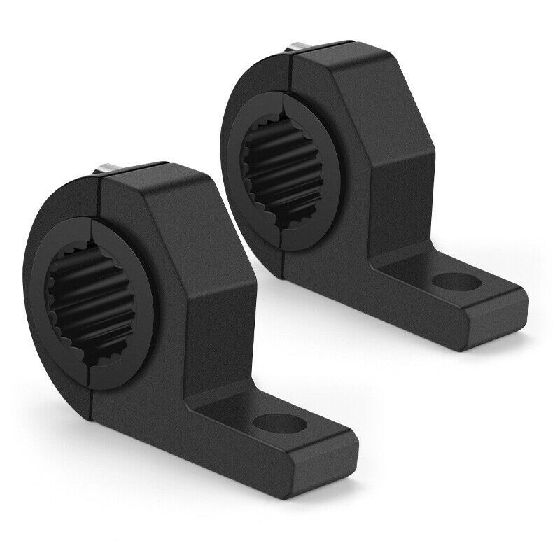 Motorcycle modified external spotlight bracket electric vehicle aluminum alloy extension bracket headlight holder clip lamp holder