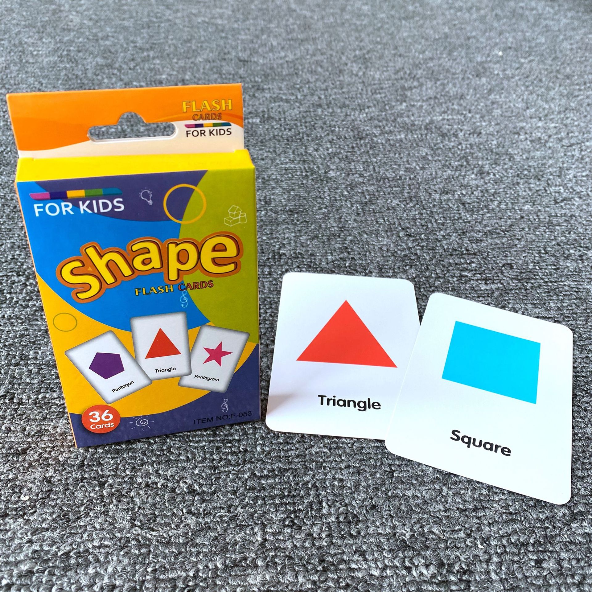 Infant Enlightenment Early Education English Word Recognition Card Color Visual Flash Card Teaching Aids Animal Flash Cards
