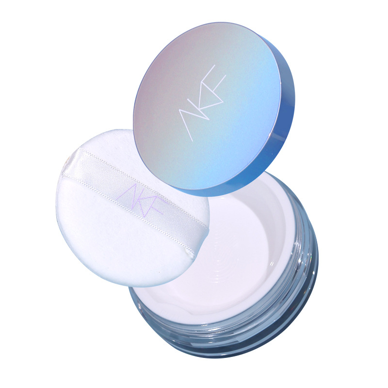 AKF loose powder makeup powder lightweight sweat-proof makeup oil control not easy to take off makeup honey cake official flagship store official website female