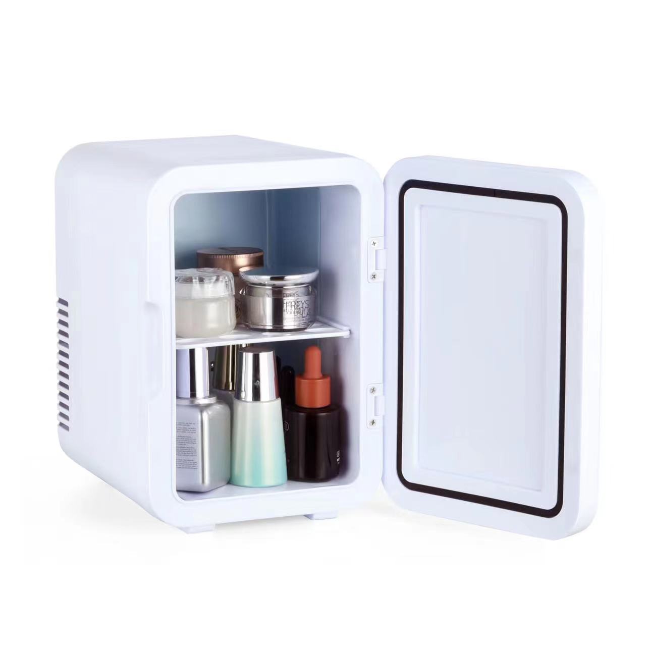 Cross-border Annan 6L car refrigerator beauty car household hot and cold Mini Portable refrigerated fresh usb breast milk refrigerator