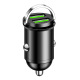 Invisible pull ring dual USB 100W black