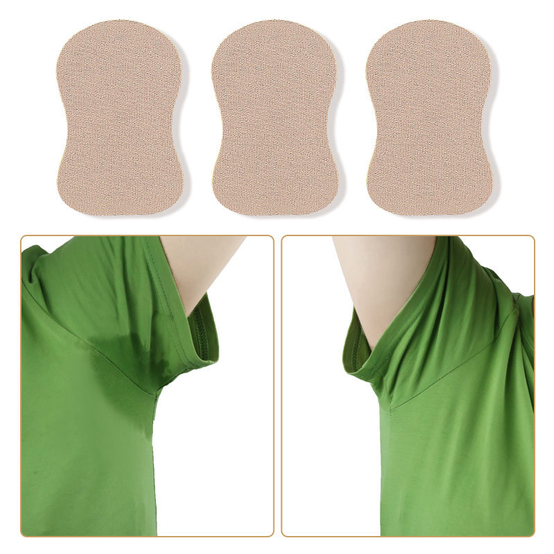 Summer Underarm Perspiration Stickers for Men and Women Antiperspirant Stickers Foot Sweat-Absorbing Anti-Moisture Invisible Stickers Under Breast Disposable Chest Stickers