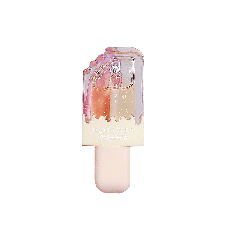 MAFFICK high color value ice cream moisturizing lip oil hydrating light lip lines Anti-cracking lipstick base lip oil