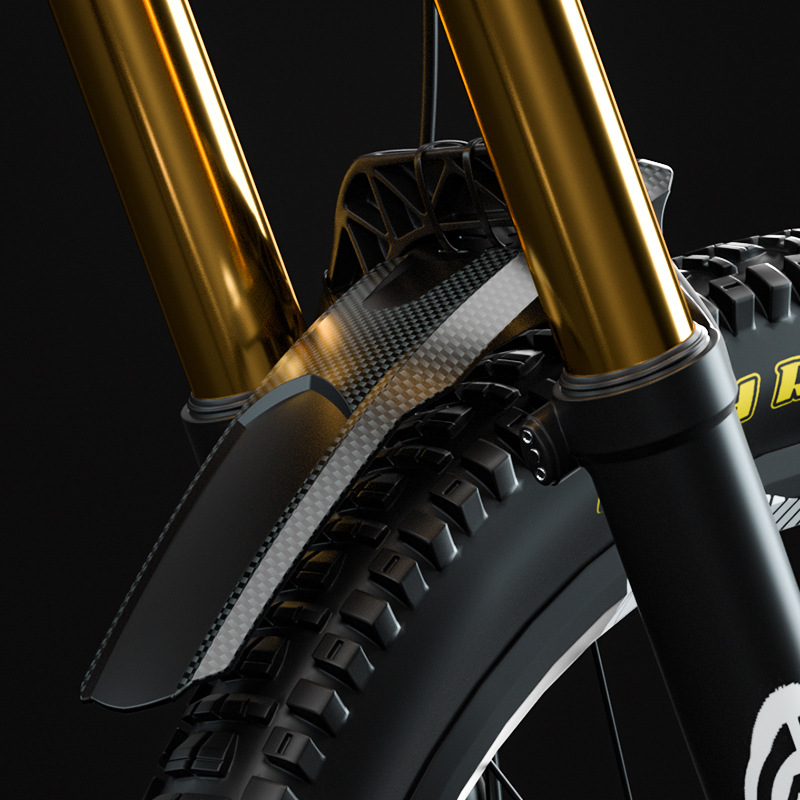 Bicycle Mudguard Mountain Bike Front and Rear Universal Mudguard Hard Shell Simple Mudguard Personalized Riding Equipment