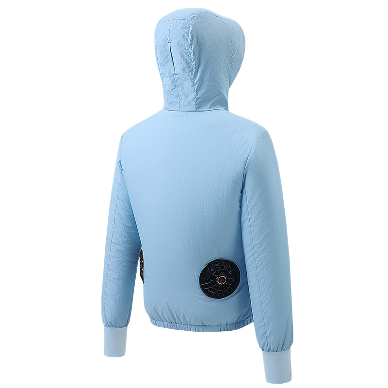 Summer air conditioning clothes fan clothes sun protection cooling work clothes summer outdoor cooling summer riding fishing clothes for men