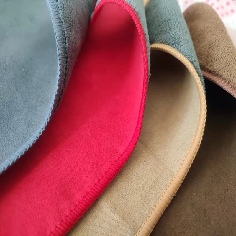 Yi Jia Xin wholesale suede car wash towel thickened double-sided coral fleece car towel absorbent wipe club cloth logo