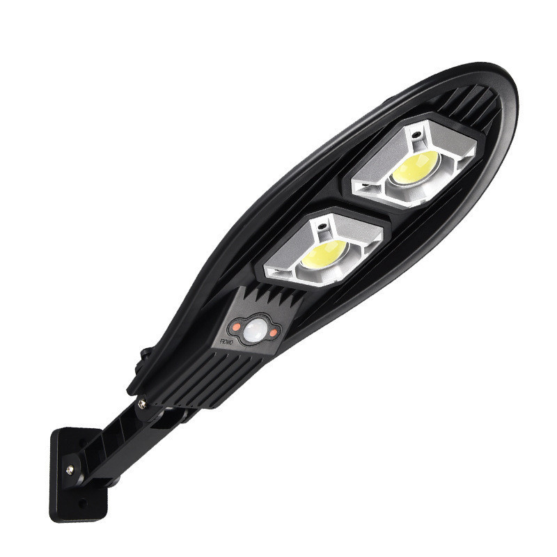 Cross border new outdoor solar remote control garden light human body induction LED street light 90COB street light induction light
