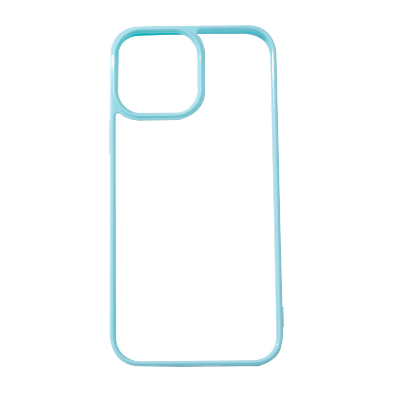 Suitable for macaron color edge frame shell cream glue acrylic mobile phone shell diy Apple 15p epoxy groove shell Special
