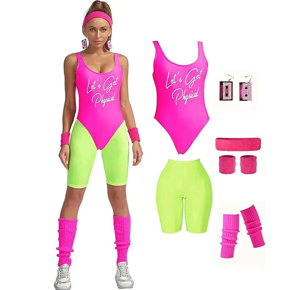 European and American sports suit cosplay