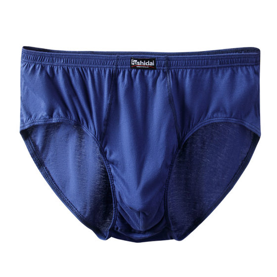 High waist men's briefs cotton middle-aged and elderly plus size fat guy breathable fat father Zhongshan wholesale