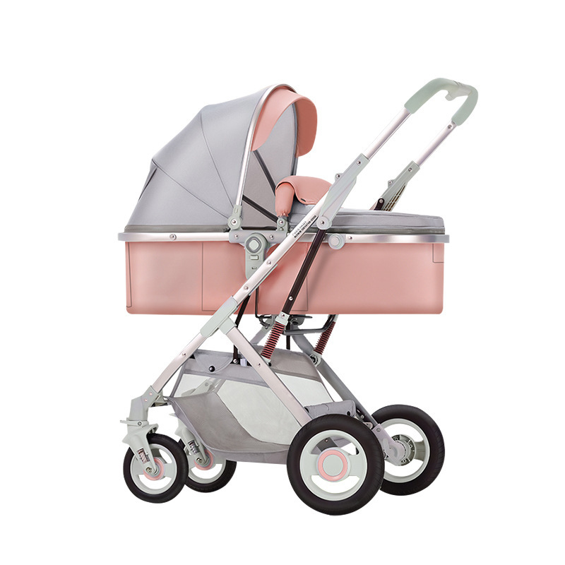 Zhierle stroller can lie flat high landscape can sit can lie for age 0-3 years custom OEM