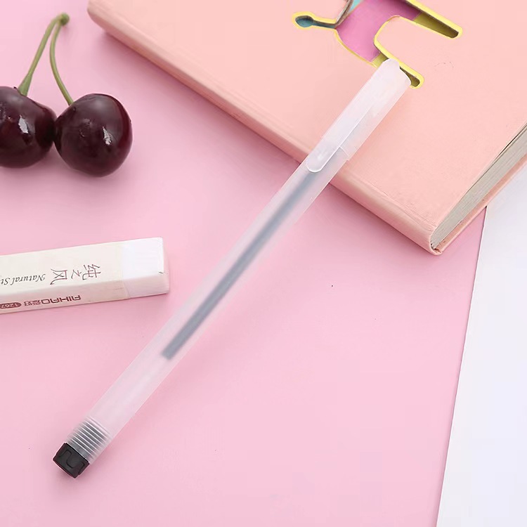 Jiyi no printing wind ins frosted pen high color value student pen Wholesale 0.5 full needle tube black micro quick dry brush problem