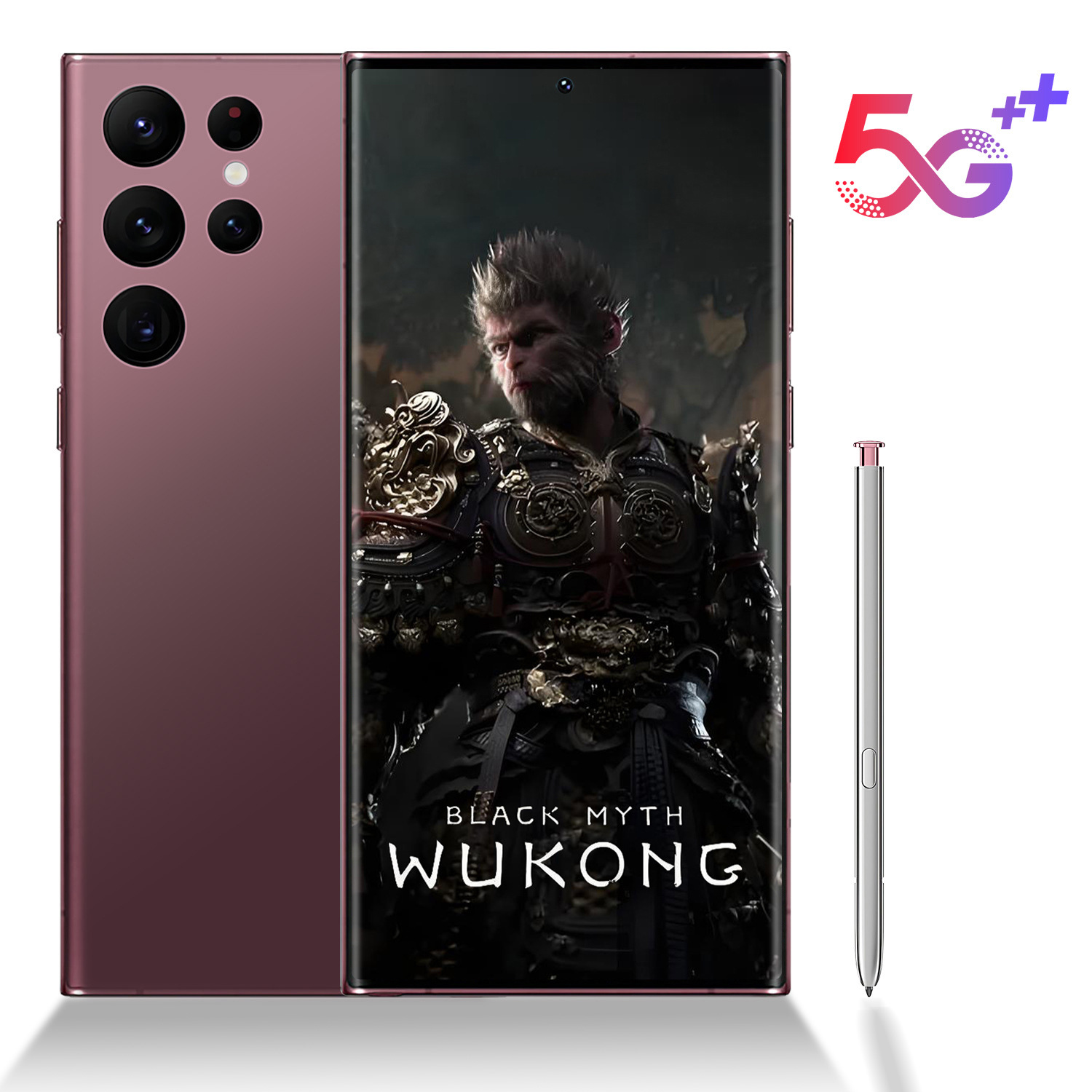 CroSS-border Smartphone S24ultra Built-in Pen with Real Perforation 7.3inch Large Screen 13.0million PixelS (2+16)