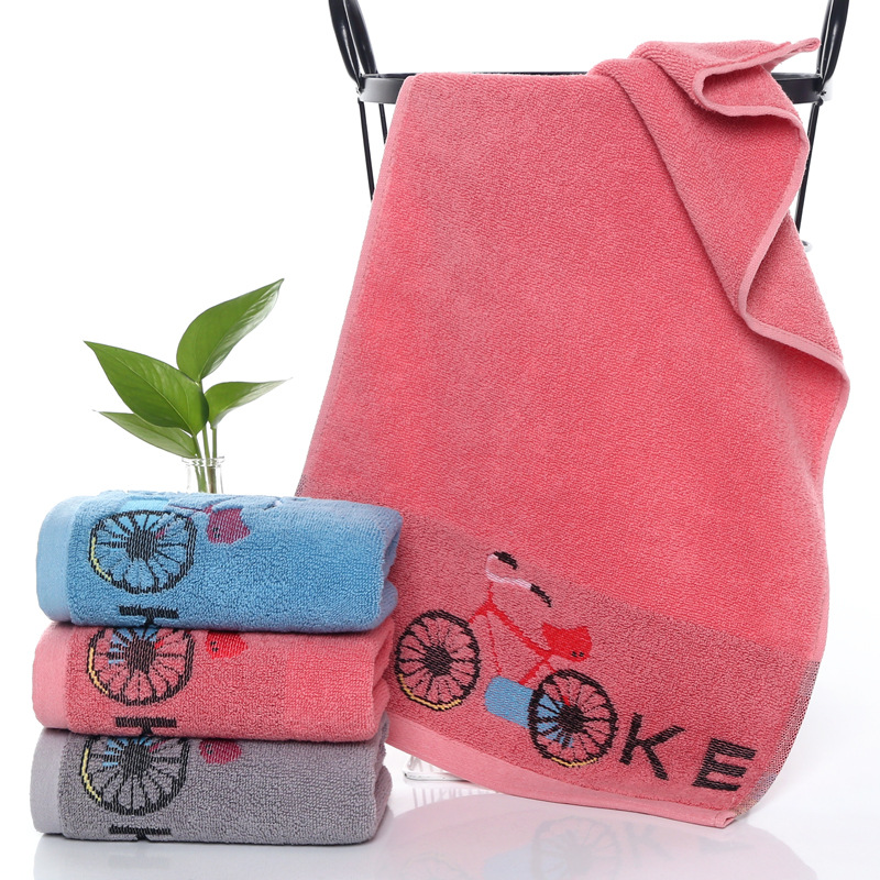 32 strands of soft thick absorbent face towel can be embroidered LOGO gift daily necessities cotton towel wholesale