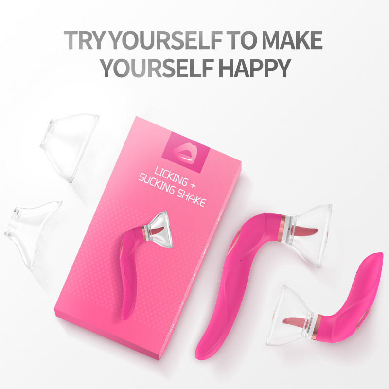 Elf female simulation soft tongue milk Yin massager sex supplies sucking tongue licking vibrator spot