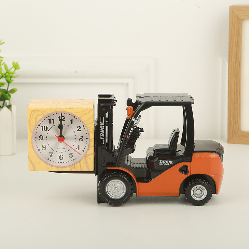 Forklift alarm clock alarm clock alarm clock fashion personality creative alarm clock student bedside clock home alarm clock