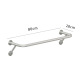Stainless steel V-shaped wall frame length 80cm-strong load bearing