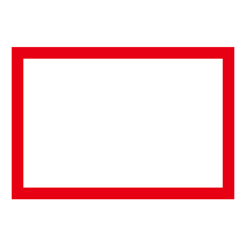 Color Border Cardboard Children's Painting Frame Simple Cardboard Frame Black and White Thickened Round Hard Cardboard Drawing Paper