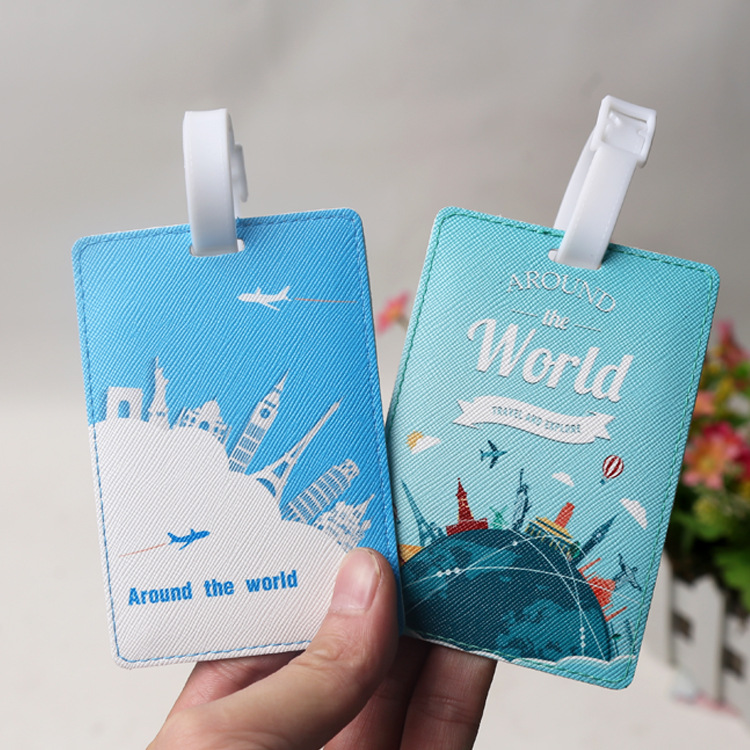 Luggage tag trolley bag luggage tag boarding card luggage tag factory direct sale