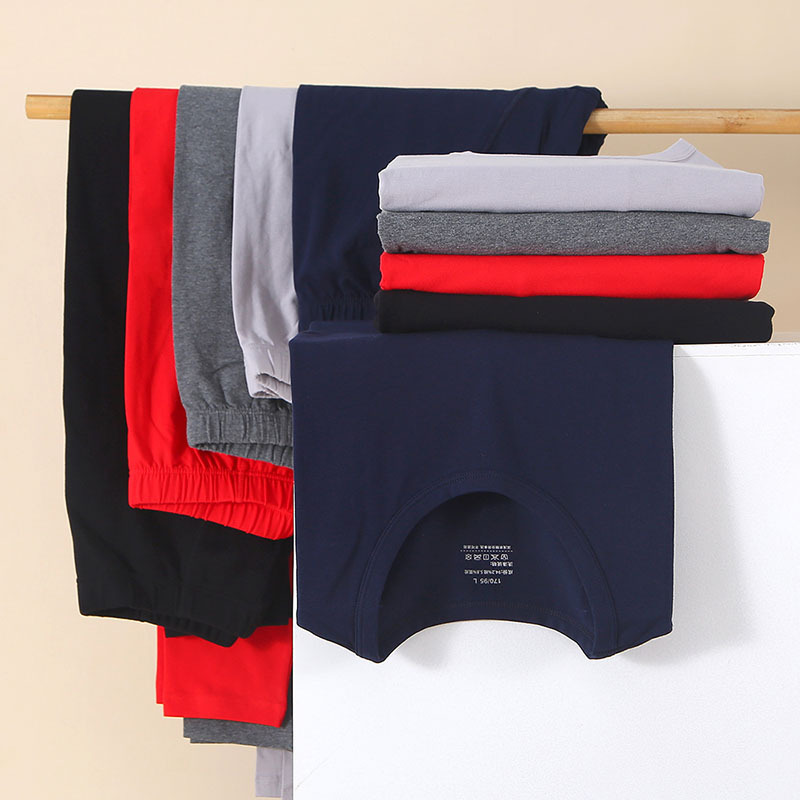 Cotton long johns men's suit thin thermal underwear cotton sweater cotton bottoming winter