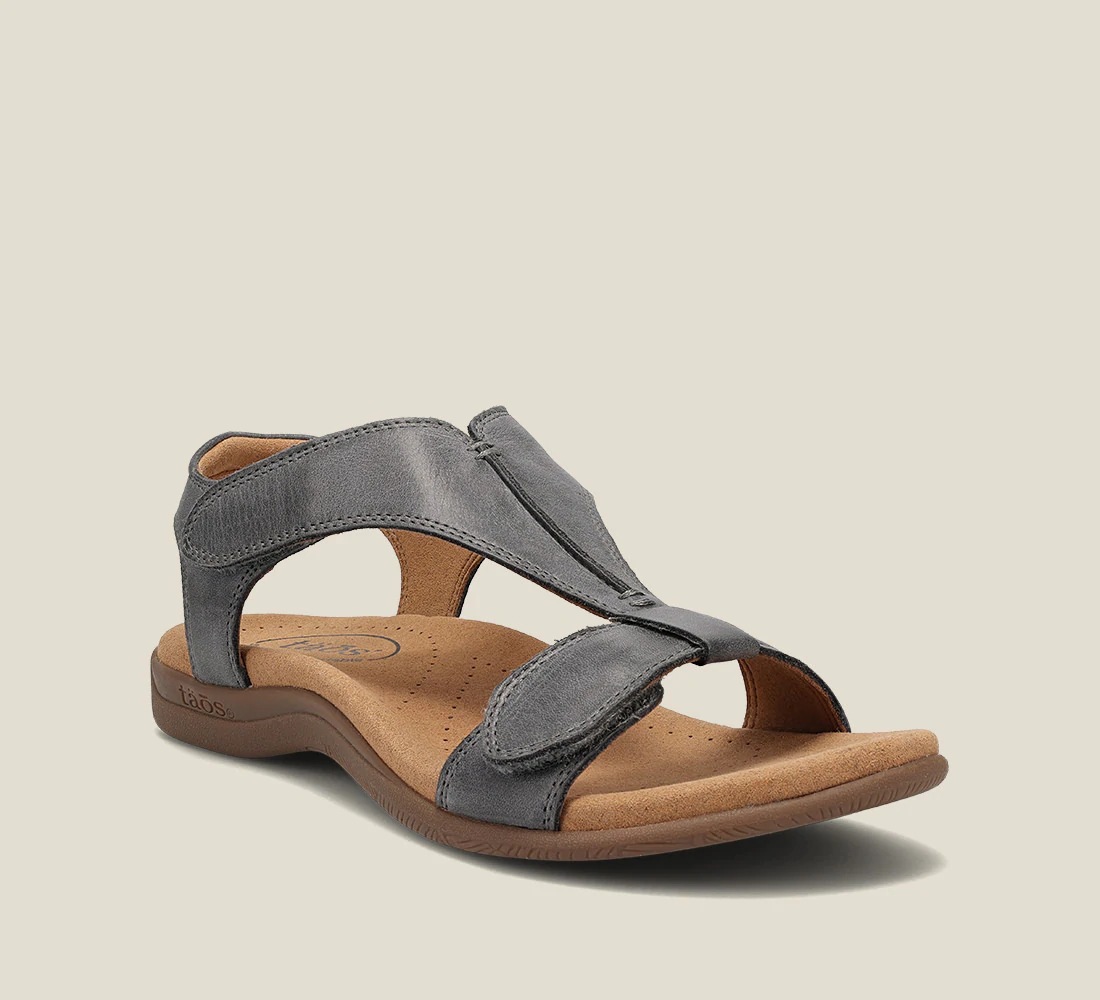 AliExpress Sandals Women's 2022 Summer European and American Flat Arch Massage Velcro Casual Beach Sandals