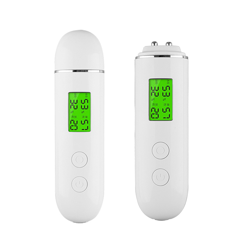 New skin moisture tester skin moisture oil detector skin fluorescence detection pen temperature and humidity meter