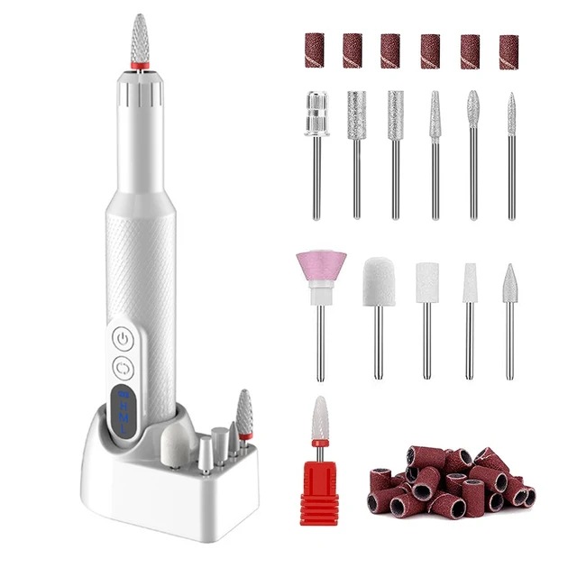 Portable nail sander nail instrument electric nail remover nail grinder professional nail peeling manicure tool