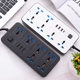 Cross-border New Product Hole with USB Socket Household English Standard Patch Panel Porous Switch with Extension Line Patch