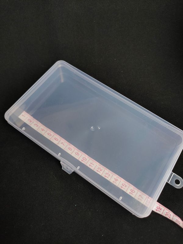 長方形透明プラスチック収納ボックスpp空ボックスマスクアクセサリー漁具金物ツールサンプルボックス電子部品|undefined