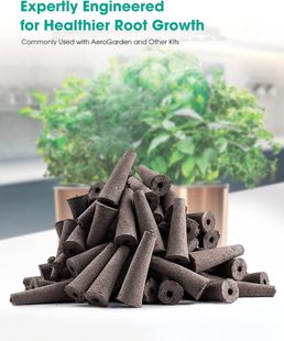Cross-border soilless culture planting carbon biochar cotton planting sponge seedling block peat soil round
