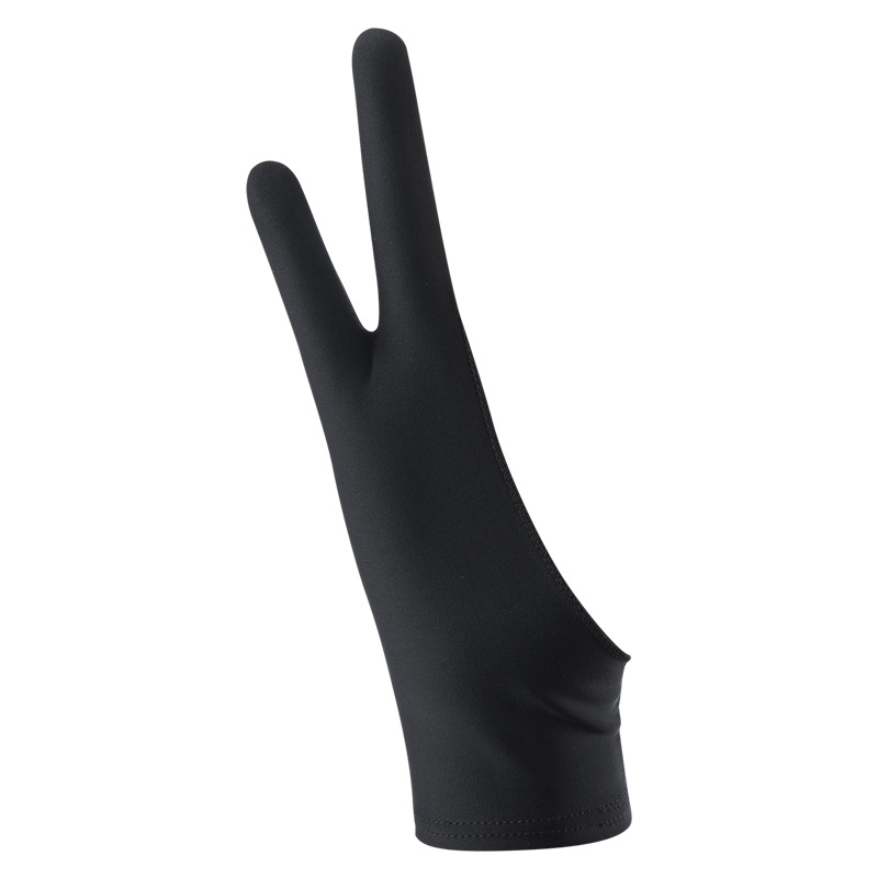 Personalisierte Anti-Touch-Handschuhe Einfinger Dreischichtige Anti-Touch-Mal-Skizzenhandschuhe Grafiktablett Flache Zeichenhandschuhe_voghion.com
