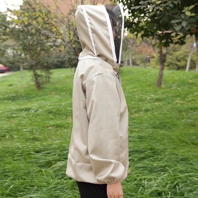 Export anti-bee clothing anti-bee clothing anti-bee space clothing breathable half-body bee clothing bee hat beekeeping clothes