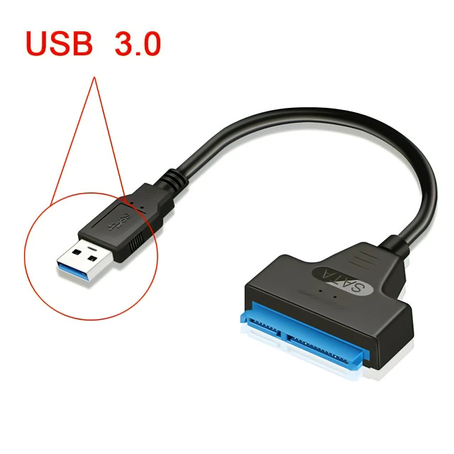 USB3.0转SATA硬盘转接易驱线 2.5寸机械固态硬盘外接硬盘盒数据线