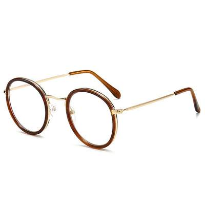 9803 reading glasses round glasses frame men's and women's Korean-style anti-blue light frame aged glasses ultra-light internet-famous aged glasses