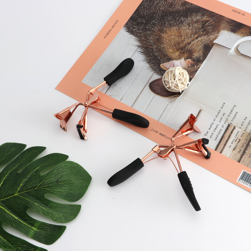 Cold forged steel eyelash curler stainless steel curling eyelash curler wide angle sunflower eyelash curler beauty tool in stock