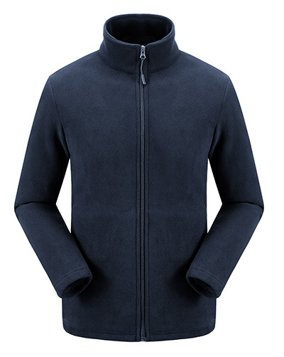 Winter Fleece Sweatshirt for Men and Women Large Size Thickened Polar Fleece Cardigan Jacket Double-sided Fleece Charge Clothes Liner