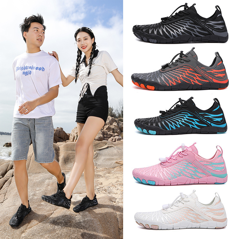 New Hiking Shoes Amphibious Shoes Lightweight Swimming Large Size Non-Slip Wading Shoes Quick-Dry Diving Beach Shoes