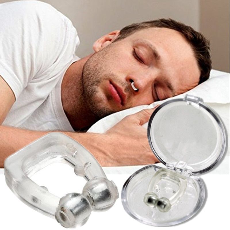 Cross-border Stop Snoring Mini Nose Clip Anti-snoring Nose Clip Anti-snoring Silicone Magnet Tool