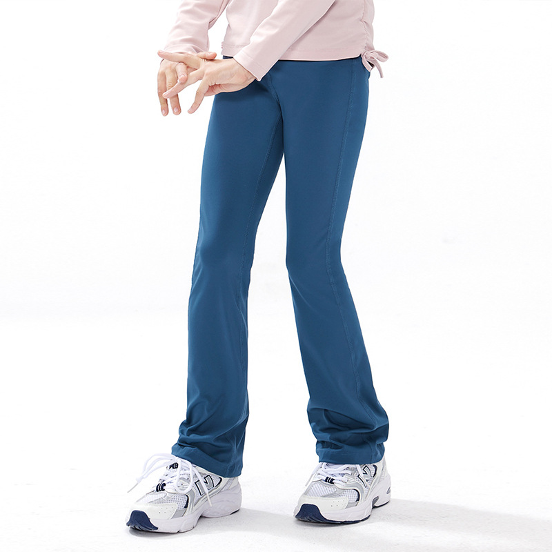 DK Children's Wear Summer Parent-child Girls Yoga Sports Tight Leggings Children's Micro-pants Elastic Quick-drying Long Pants