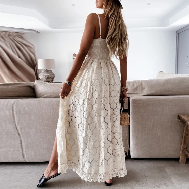 2021 spring and summer Foreign trade fashion new women's independent station lace strap sexy shorts Cape jumpsuit