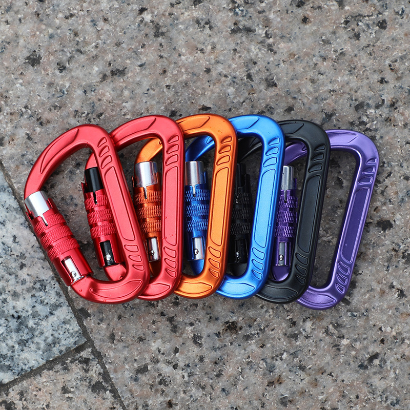 T-flyアマゾン熱売航空アルミ7075登山フック屋外登山自動ロック登山ボタン|undefined