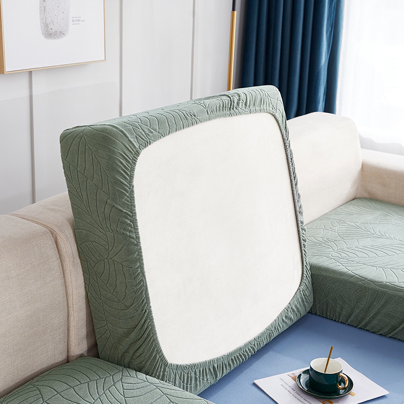 Cross-border new waterproof elastic sofa hat three-dimensional relief jacquard lazy sofa cushion cover multi-person combination