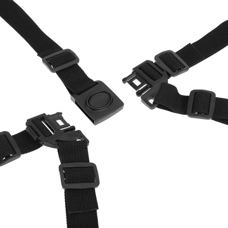Stroller five-point safety belt children's stroller 5-point strap baby dining chair bicycle seat safety belt
