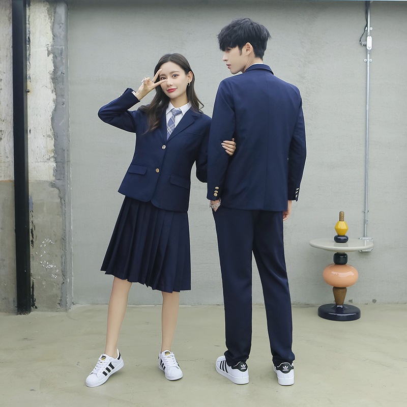 Junior High School Uniform Sports Meeting Graduation Season Class Suit Jacket Student Suit College Style Chorus Suit