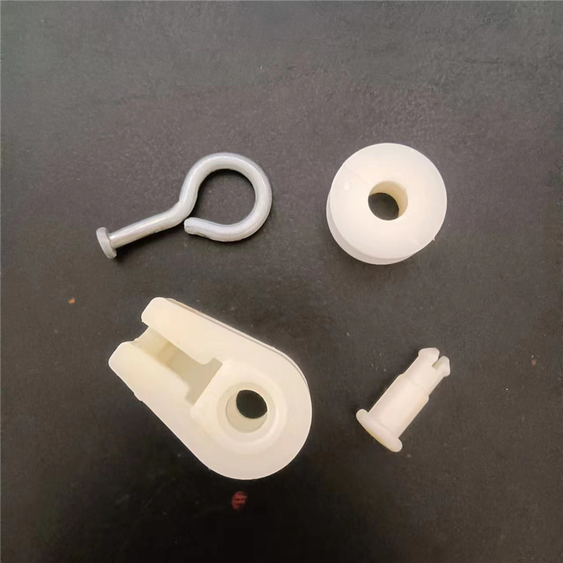 2.5 plastic small pulley ground breeding water line nylon iron hook greenhouse greenhouse air outlet hanging wheel