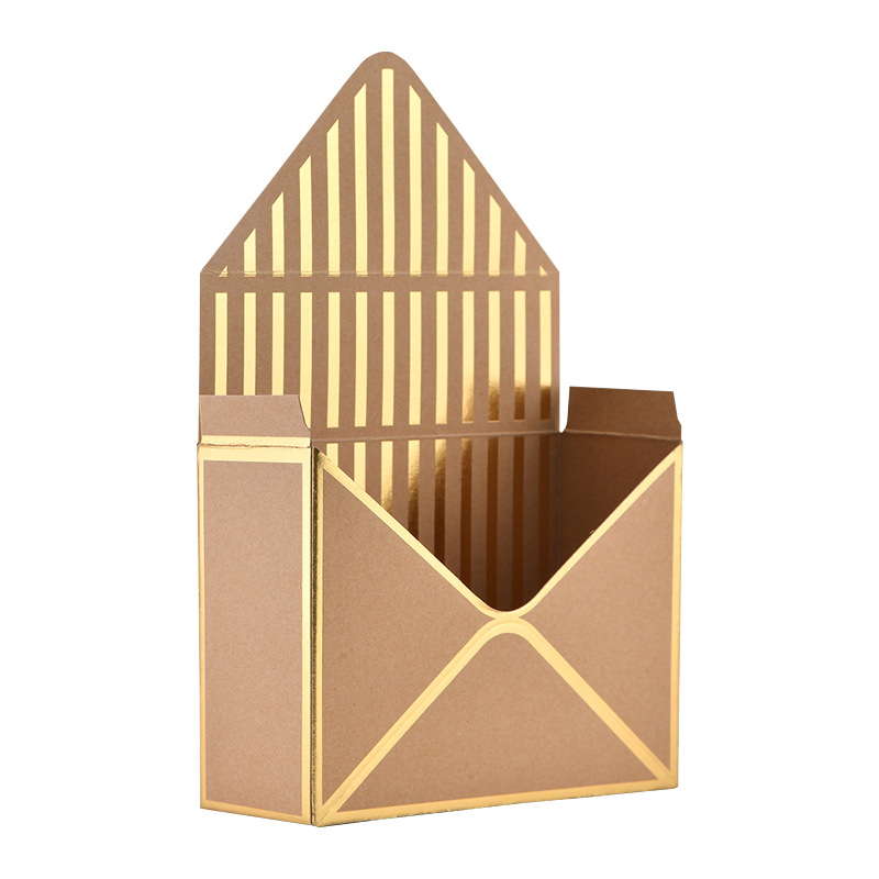 Envelope flower box creative paper gift box flower gift box folding holding flower bundle envelope box holding flower box wholesale