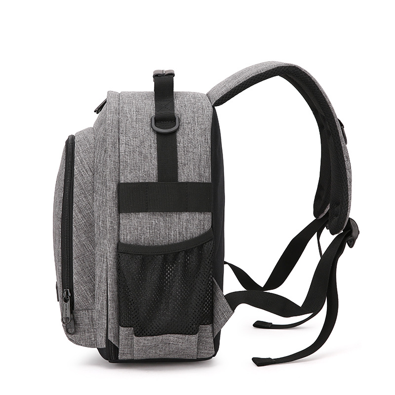 [Cross-border Explosions] SLR Double Shoulder Camera Bag Waterproof Small Photography Bag Outdoor Leisure Backpack